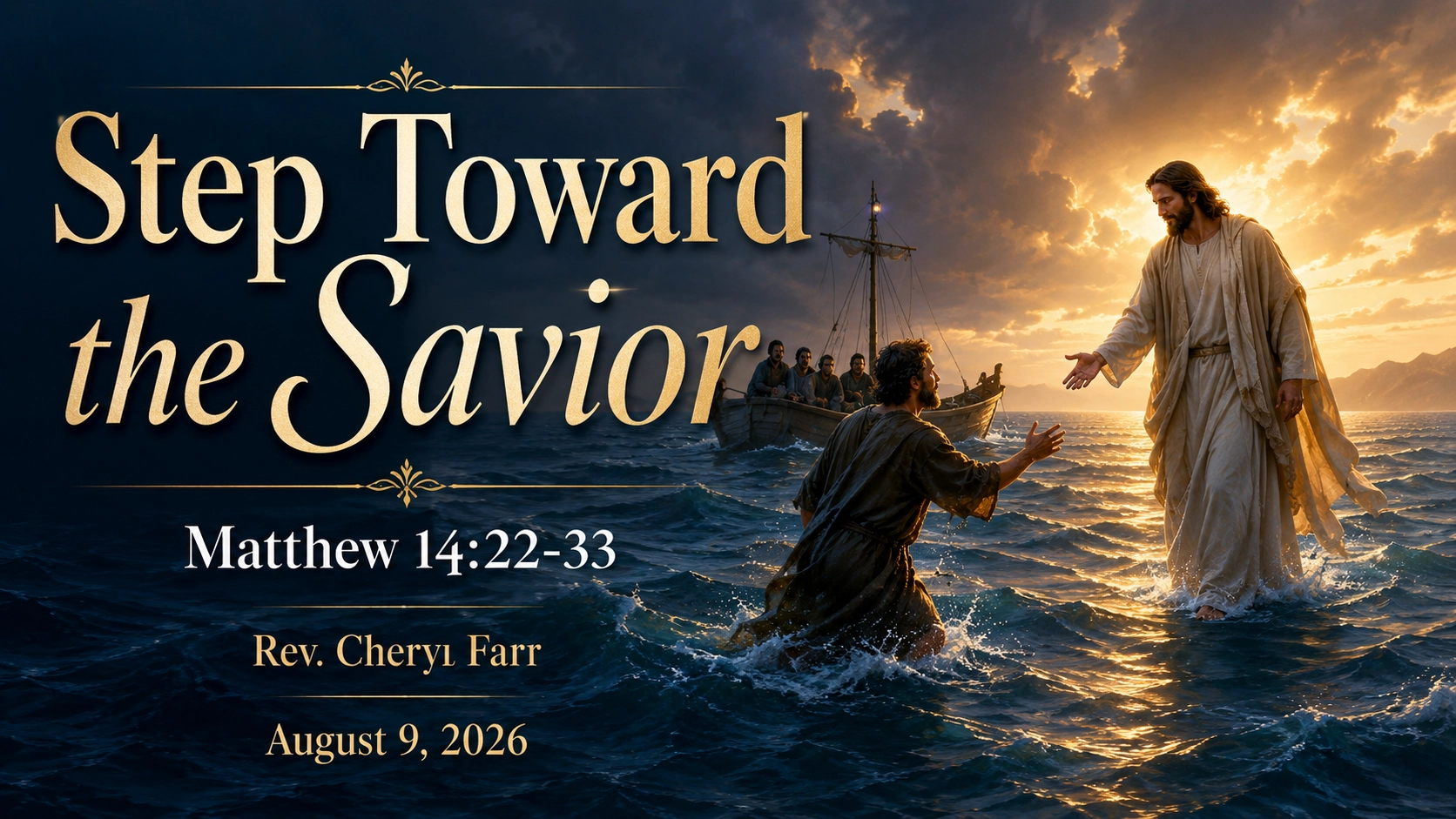 Step Toward the Savior
